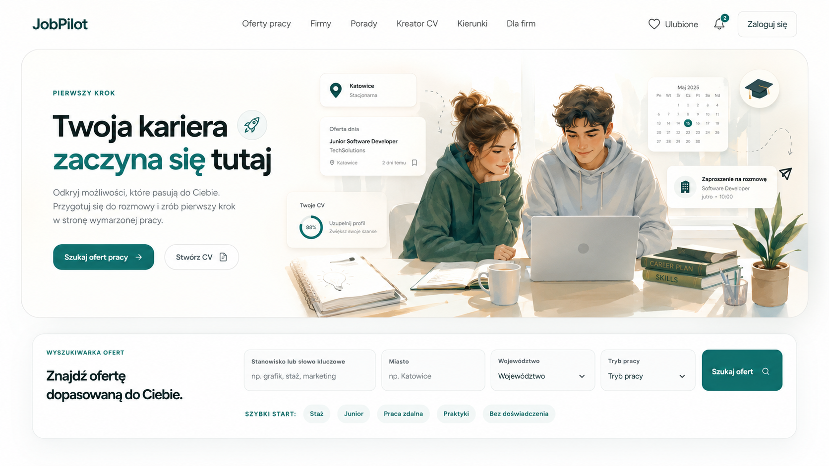 JobFender — start kariery